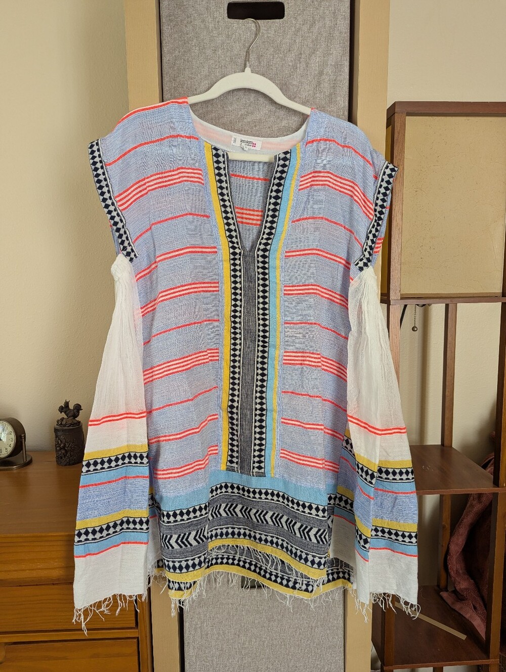 Lemlem Elina Caftan Mini Dress